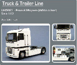 RENAULT MAGNUM CAB PLAIN WHITE-UH5691
